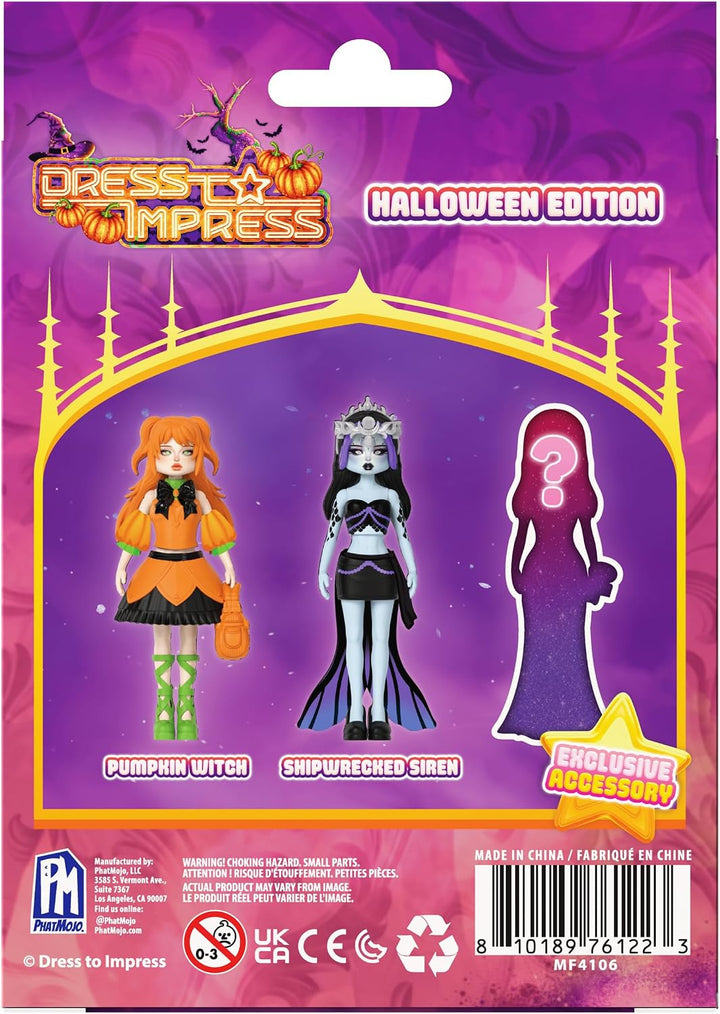 PhatMojo Dress to Impress - Modelos misteriosos - Paquete de 3 muñe...