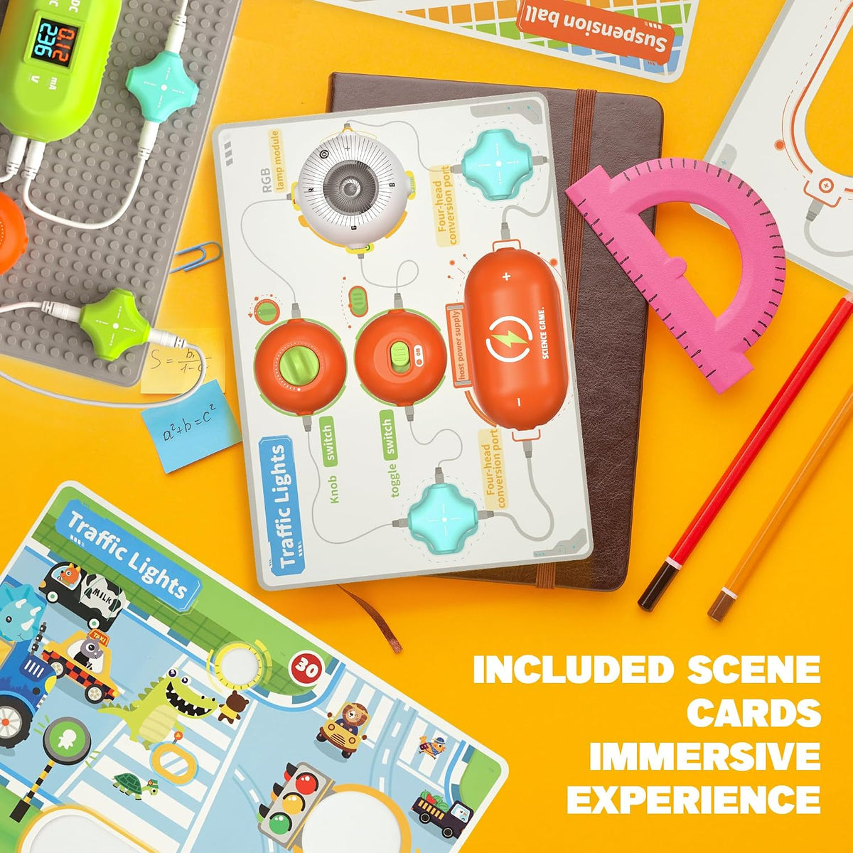 SMILESSKIDDO Science Kits Electronics STEM Kit 420+ Projects 35 Parts