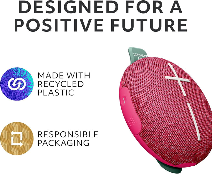 Ultimate Ears MINIROLL Altavoz Bluetooth ultra portátil impermeable...