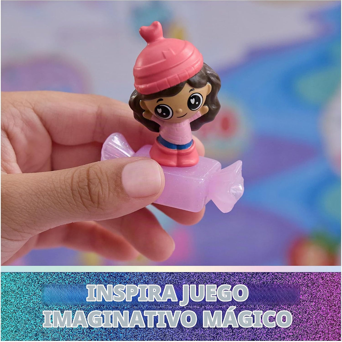 Calendario de Adviento de Gabby's Dollhouse: La Película 2025, Lindas Sorpresas de Invierno, 24 Juguetes Sorpresa con Figura de Gabby, Amigos Gatos y Accesorios, para Niños a Partir de 3 Años