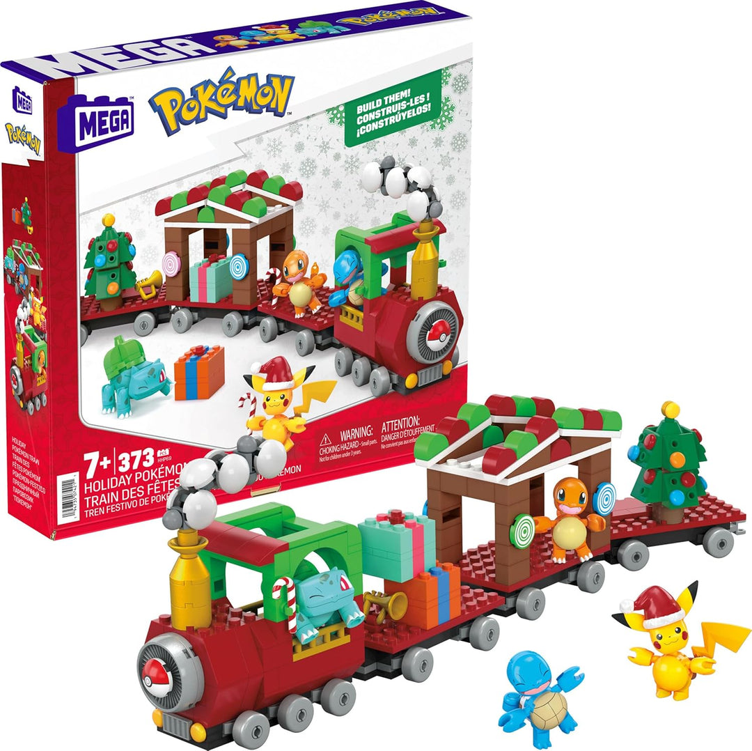 MEGA - Juego de juguetes de construcción Pokémon con 373