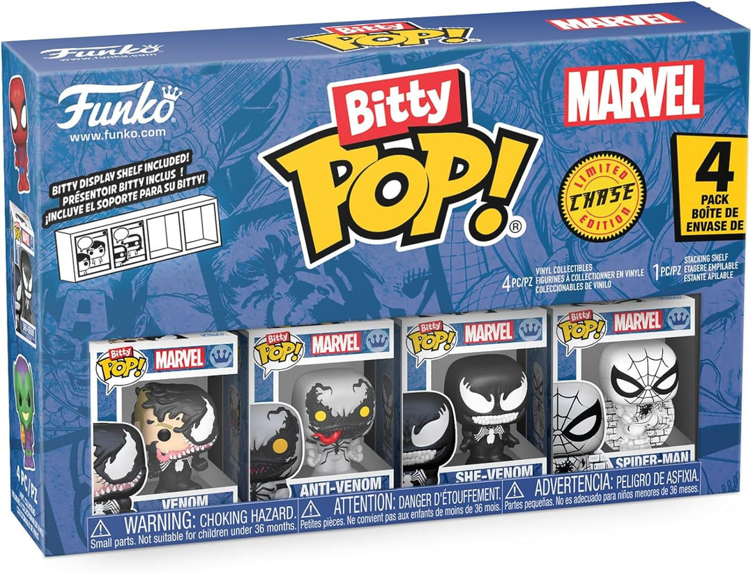 Funko Pop Bitty Spider-Man - Figura de Venom Anti-Venom