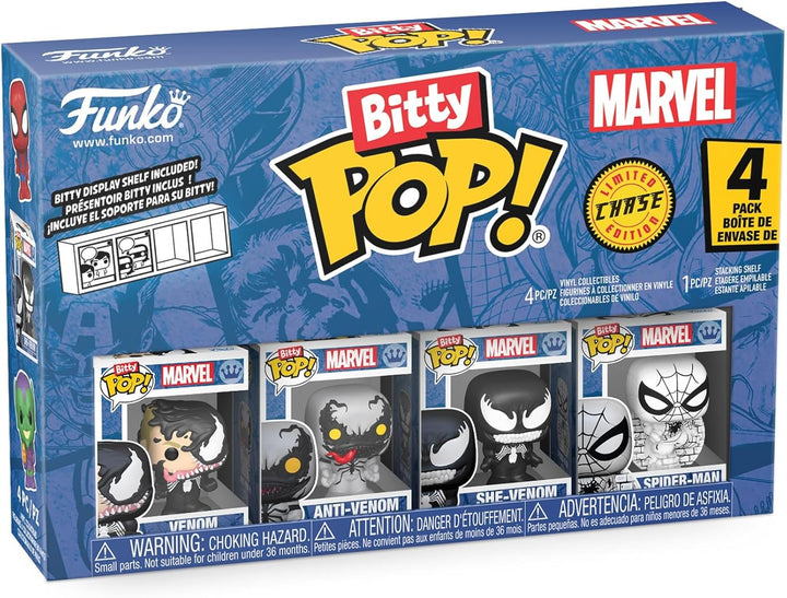 Funko Pop Bitty Spider-Man - Figura de Venom Anti-Venom
