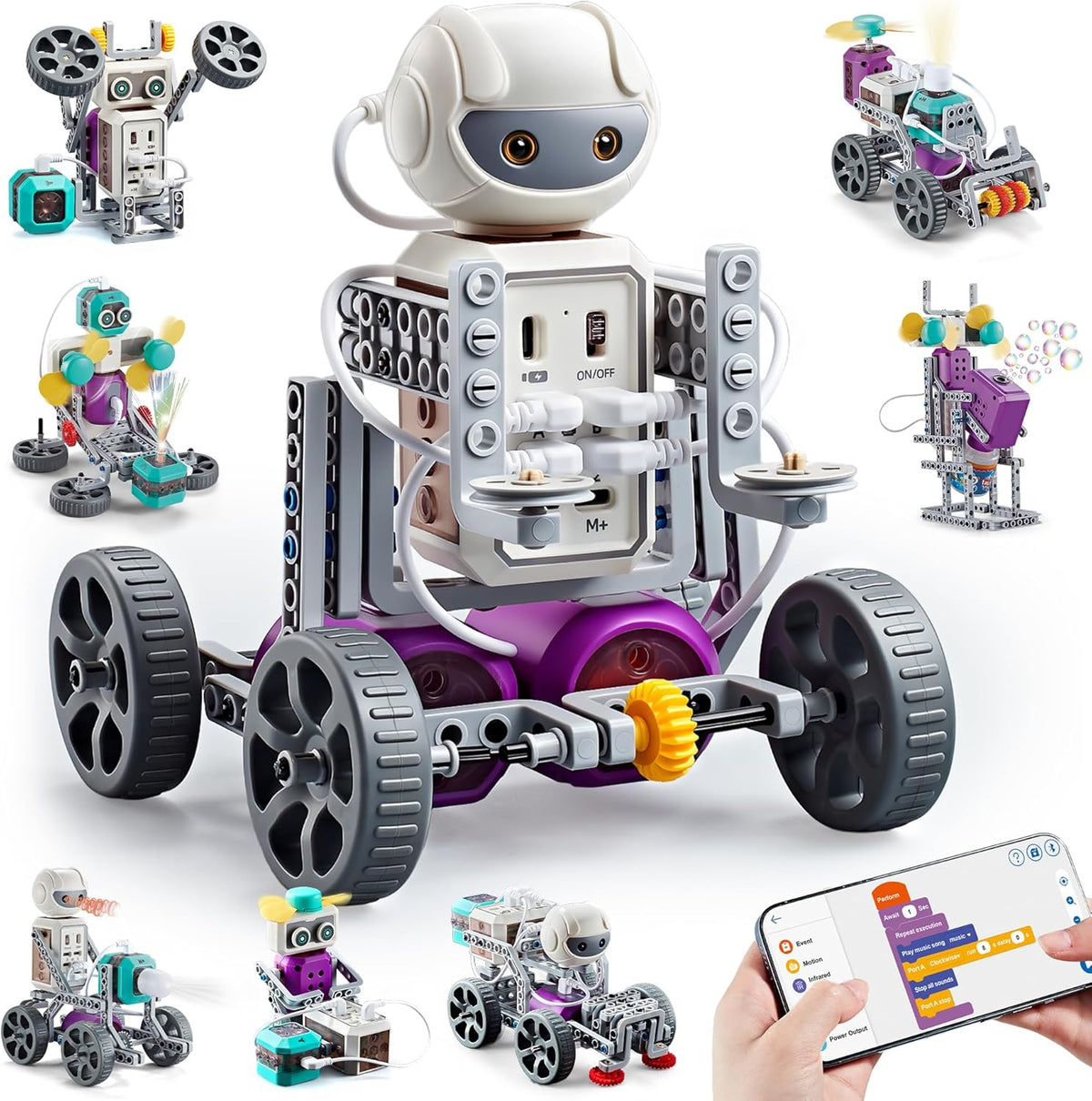 Kit de Robótica y Circuitos STEM 24 EN 1 para Niños Edades 8-12 9-12