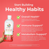 MARYRUTH'S Multivitamínico líquido matutino (fresa) y multimine...