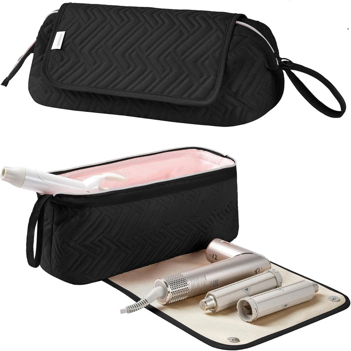 Leudes - Bolsa de viaje para herramientas de cabello con alfombrill...