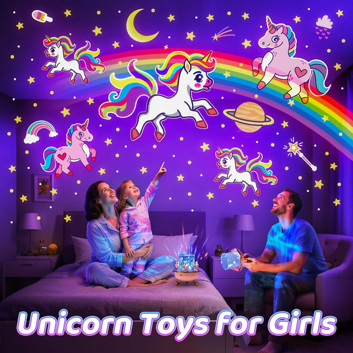 Onefire - Luz nocturna para niños, 15 máquinas de sonido, luz noctu...