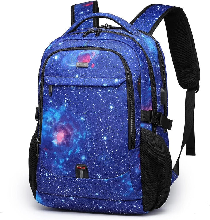 DUSLANG Mochila de viaje para laptop de 17 pulgadas, resistente al...