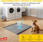 Glad para Pets Activated Carbon Disposable Dog Training Pads, 100 Count
