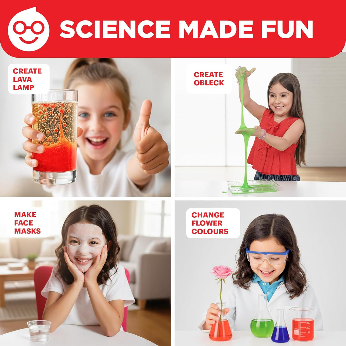 Doctor Jupiter Kit de primeros experimentos científicos para niñas a partir