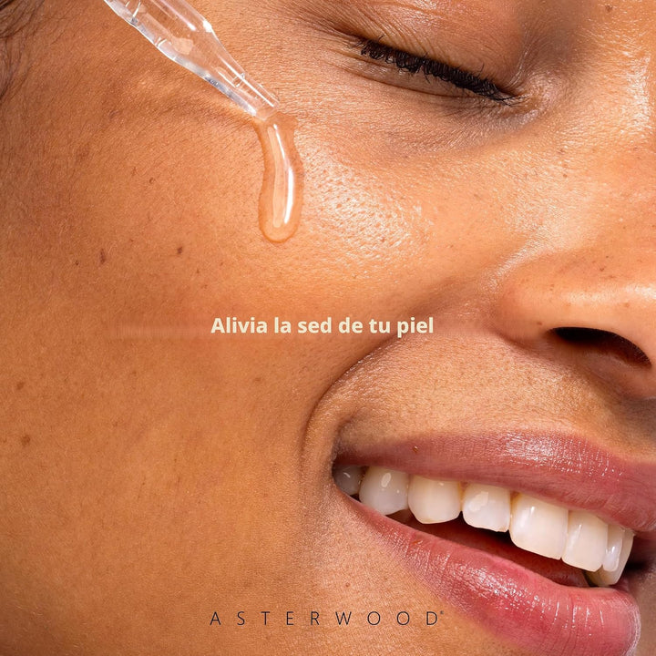 Asterwood - Suero de ácido hialurónico puro para cara, antienvejeci...