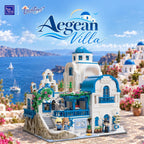 PANTASY Aegean Villa Architecture - Juego de construcción para adultos