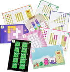 hand2mind Numberblocks 31-40 MathLink Cubos - Juego de actividades