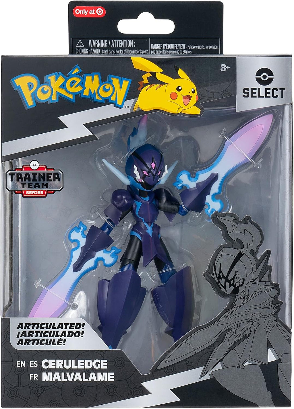 Pokémon PKW3203-5.9 in Select Figura - Figura móvil oficial de Azugladis