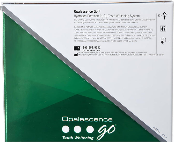 Opalescence Go 15% Menta - Bandejas precargadas para blanqueamiento...