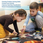 Ravensburger Bluey Toys - 4 rompecabezas de formas grandes (10, 12, 14, 16 piezas) a partir de 3 años - Regalos para niños