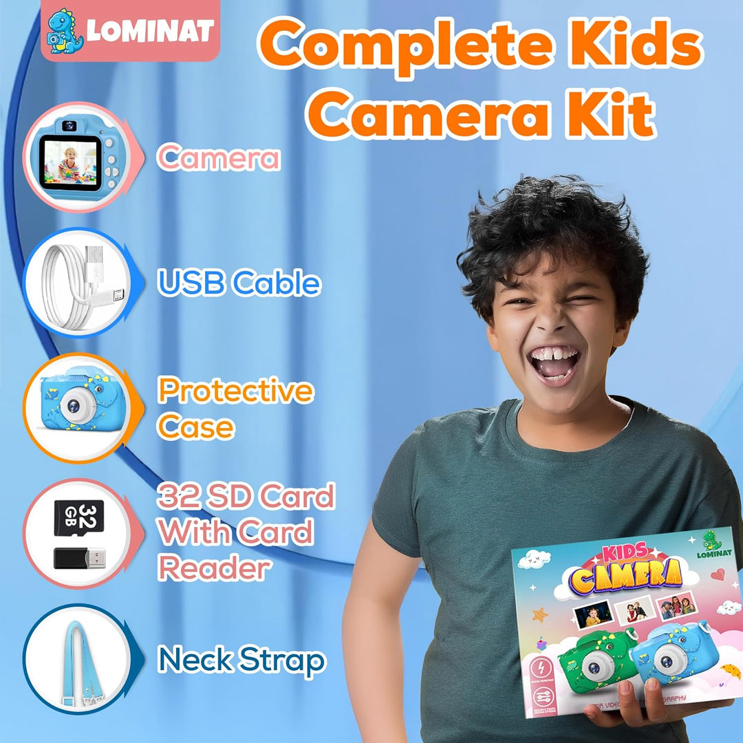 Cámara para Niños de 3, 4, 5, 6, 7, 8, 9 Años Niños y Niñas \u2013...