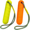Juguetes acuáticos flotantes para perros, paquete de 2, palo de