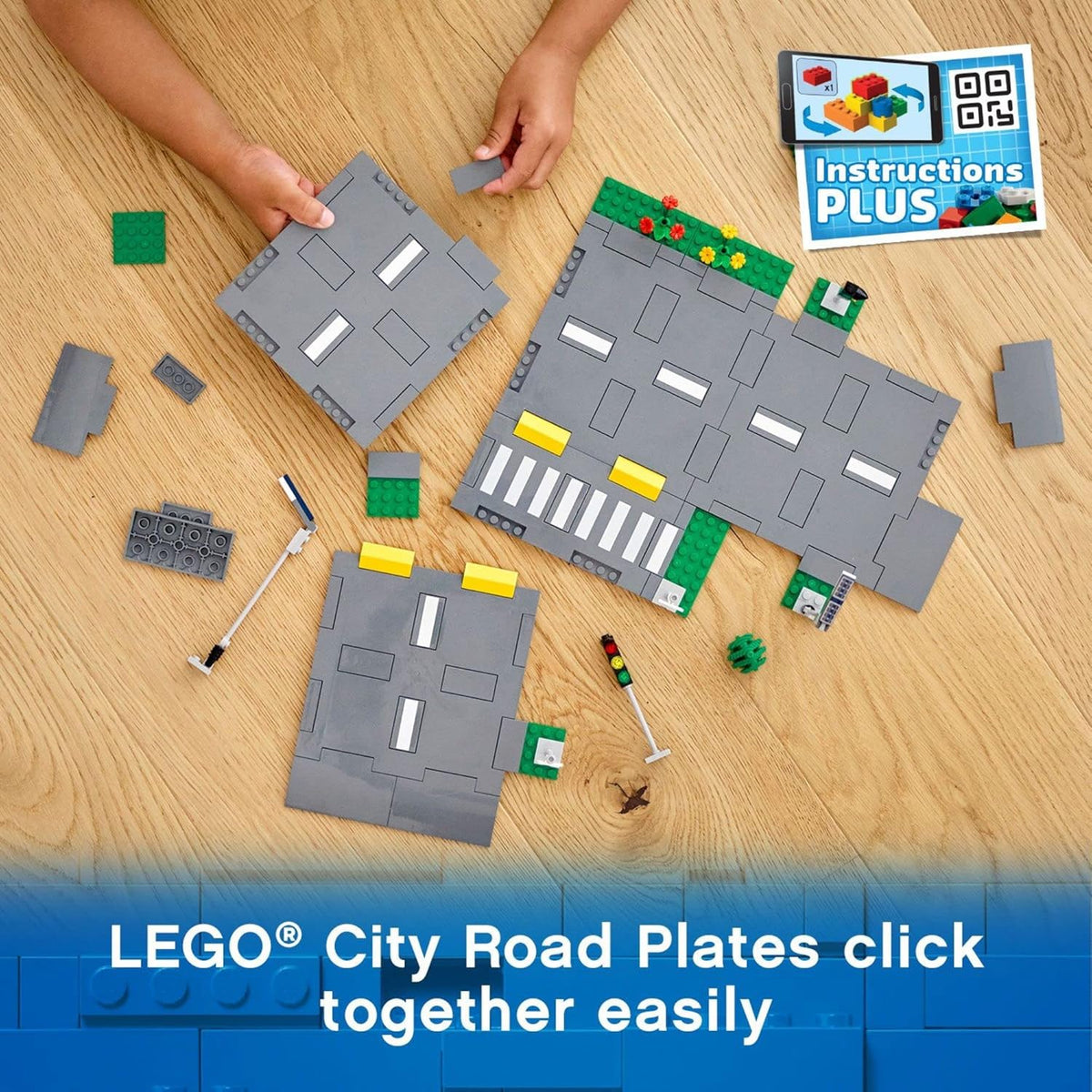 LEGO City Road Plates 60304 Kit de construcción juguete