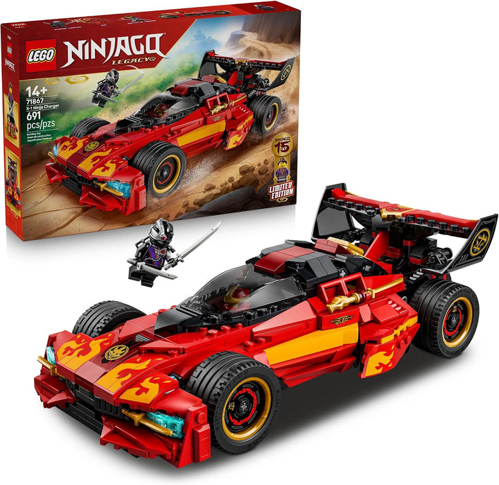 LEGO NINJAGO X-1 Cargador Ninja 15º Aniversario 71867 | Set de cons...