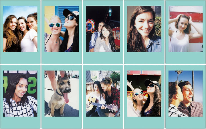 Fujifilm Instax Mini Sky Blue película con 10 fotos