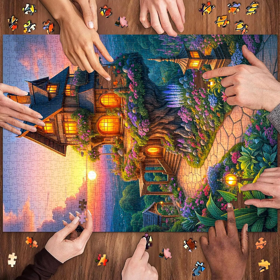 TangMosaic Rompecabezas para adultos de 1000 piezas