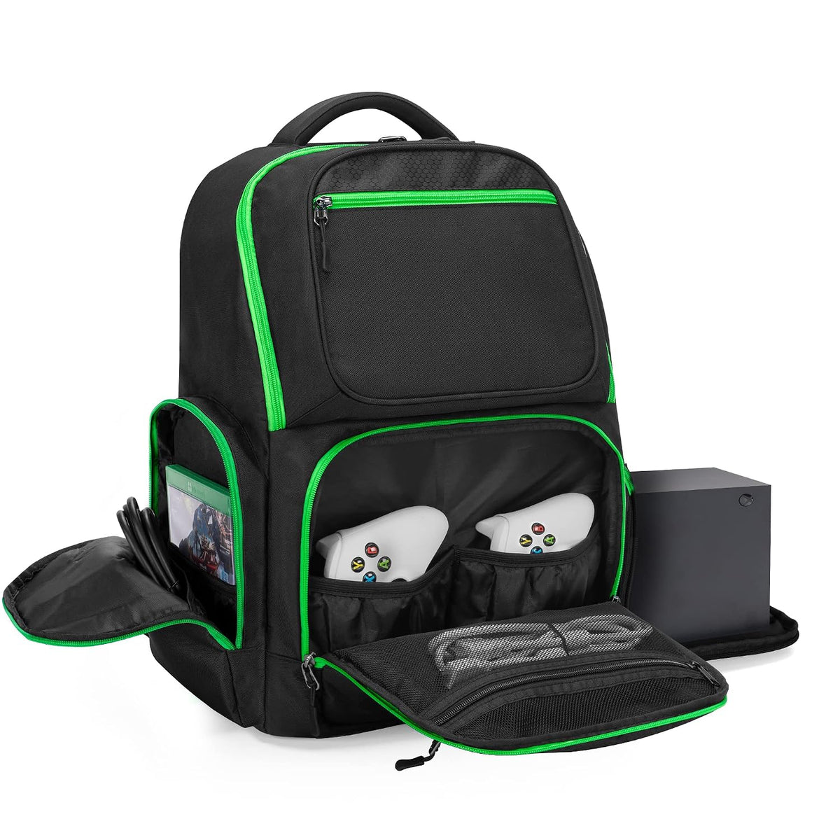 Trunab Mochila compatible con Xbox Series X/S, funda de transporte con