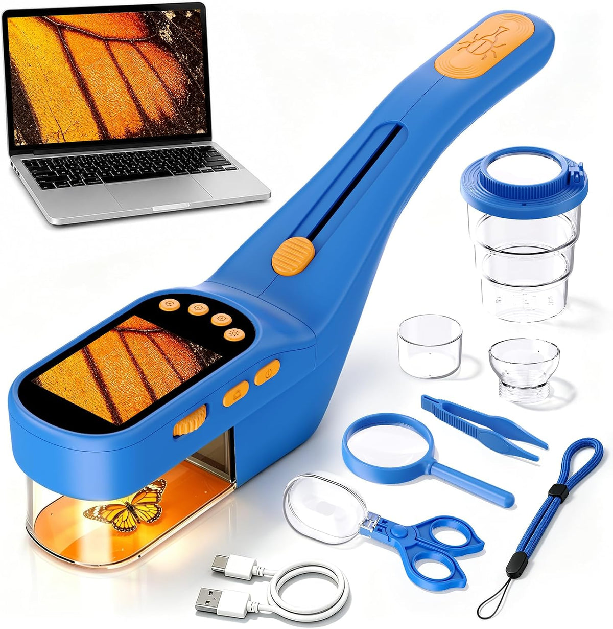 Bug Catcher para niños, kit de ciencia de mano para niños de 4 a 12 años