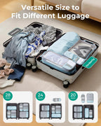 BAGSMART Cubos de compresión para artículos esenciales de viaje
