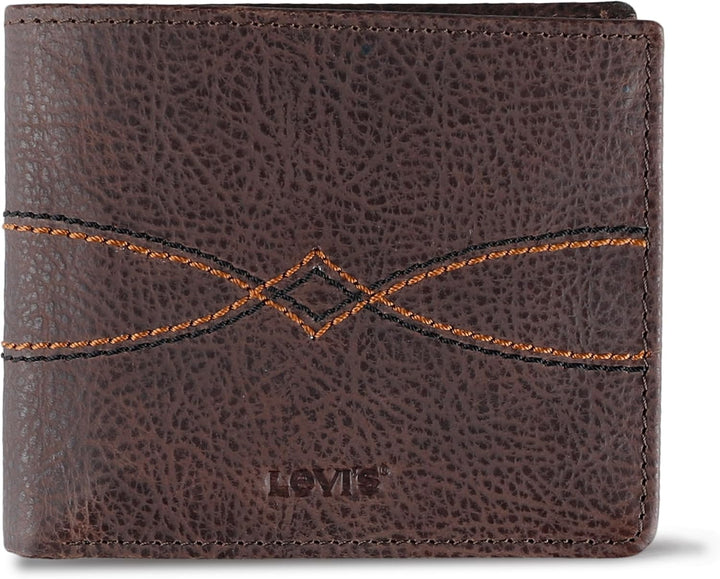 Levi's Men's Classic Bifold Wallet with Multiple Card Slots...