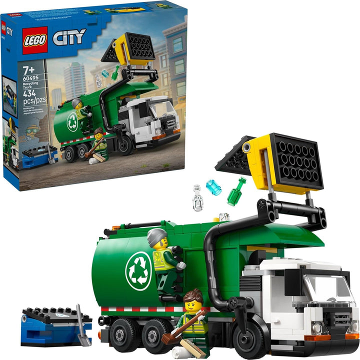 LEGO Camión de reciclaje de juguete de ciudad - Juego de construcci...