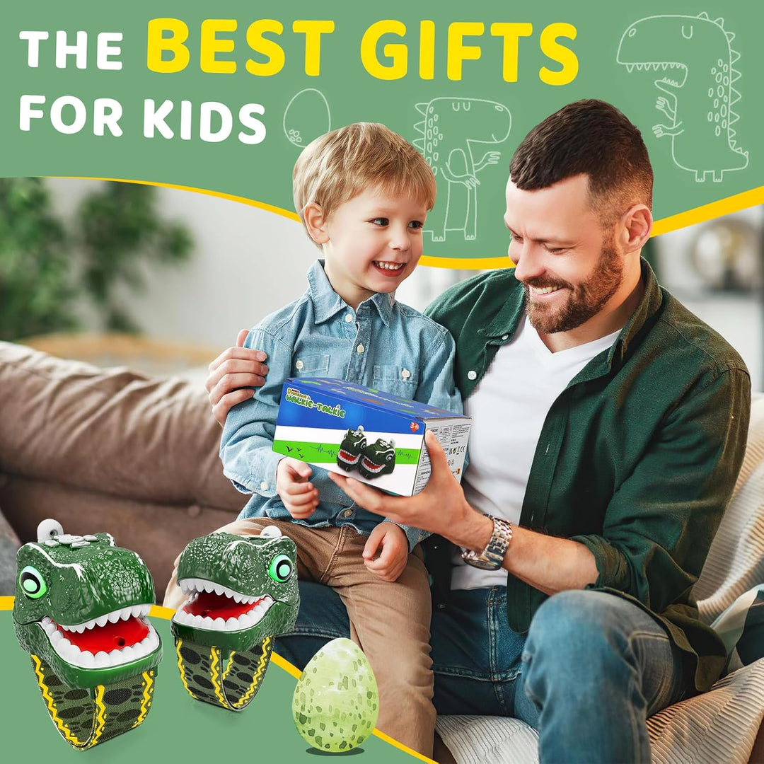 Walkie Talkies de Dinosaurio para Niños Paquete de 3 Equipo de Camp...