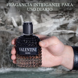 Valentine Nero - Fragancia aromática amaderada con notas florales y...