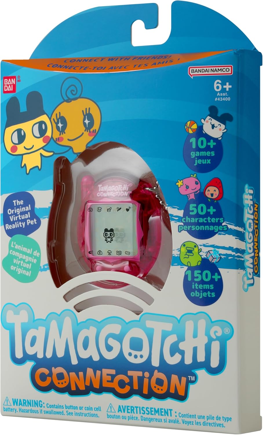 Tamagotchi Connection - Rosa traslúcido