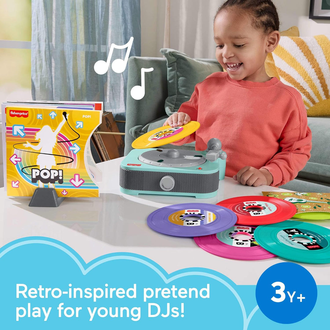 Fisher-Price Juguete musical de lujo Rockin Record Player