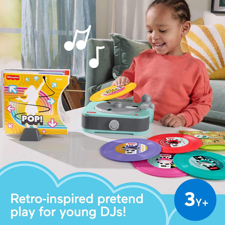 Fisher-Price Juguete musical de lujo Rockin Record Player