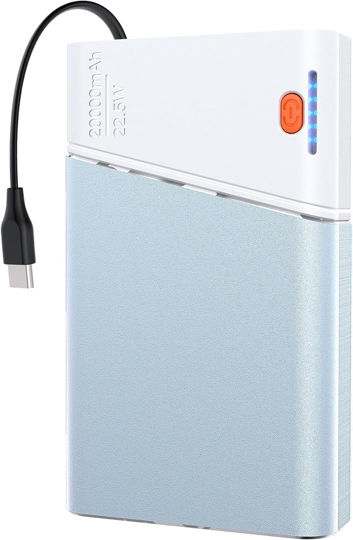 Aaoyun Cargador portátil Power Bank, 20000mAh 22.5W PD carga rápida...
