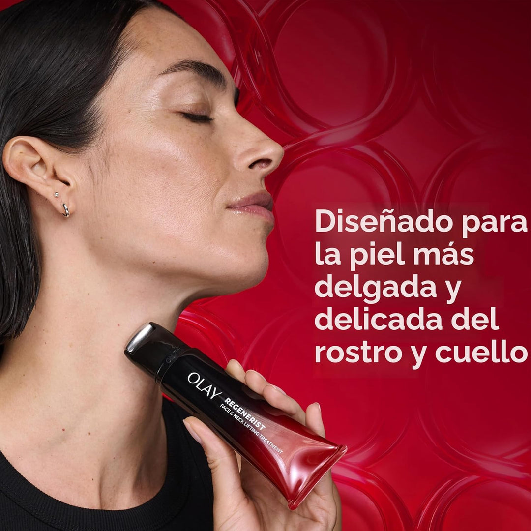 Olay Regenerist - Rodillo de cuello y cara, crema para el cuello pa...