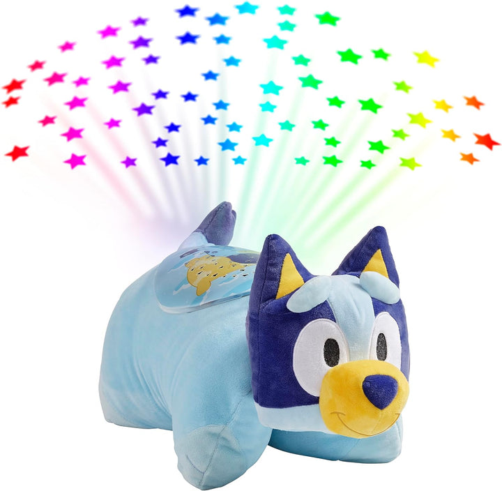 Pillow Pets Luz de sueño Bluey de 16 pulgadas, juguete de peluche d...
