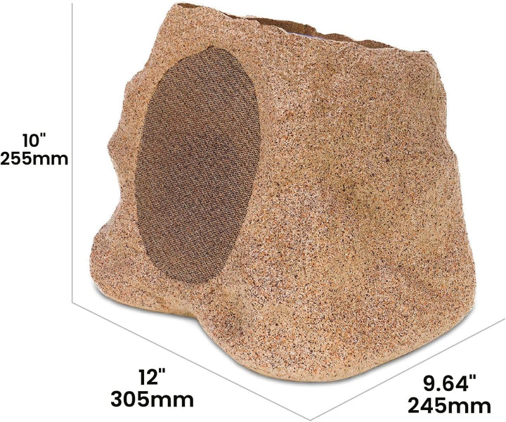 Victrola Rock Speaker Connect, arena, inalámbrico para exteriores c...