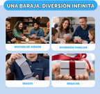 Regal Games [144 mazos] Rockets Juego de cartas a granel para adultos y profesionales - Acabado de lino de 310 GSM - Tarjetas de póquer para Blackjack, Euchre, Canasta - Grado de casino, tarjetas de viaje y noche de juego