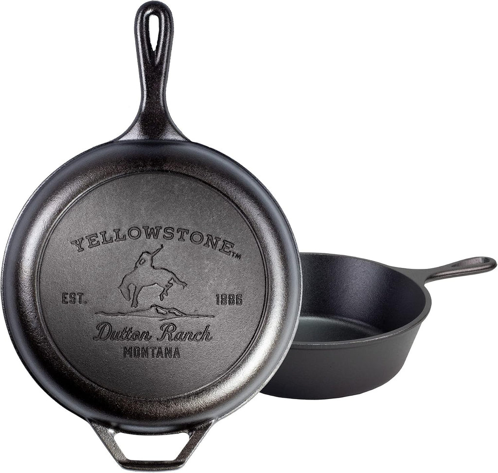 Lodge Yellowstone - Cocina combinada 2 en 1 de hierro fundido