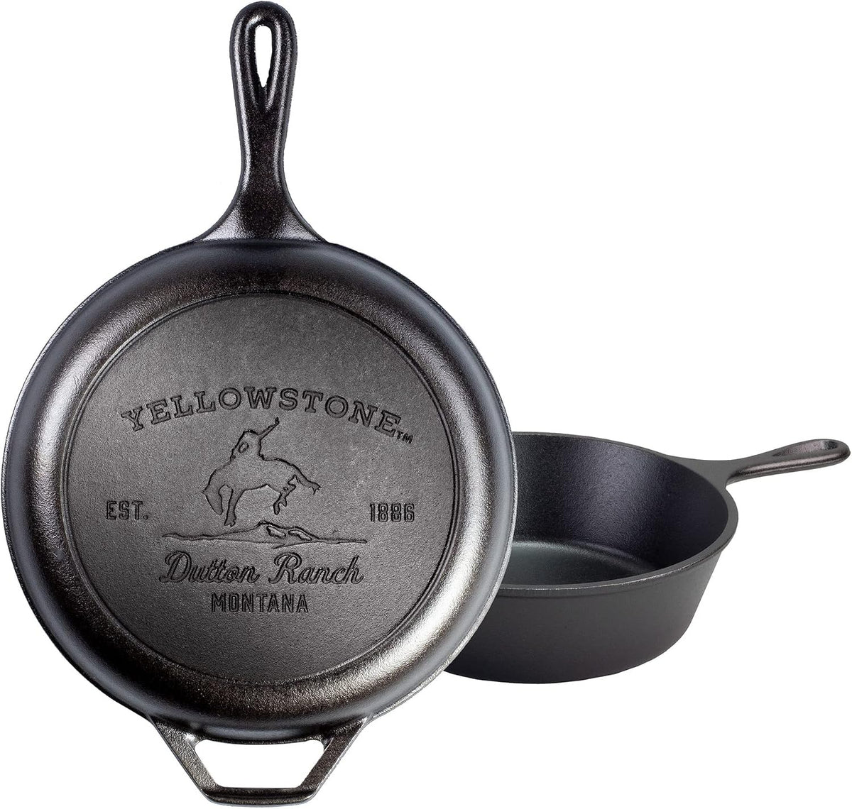 Lodge Yellowstone - Cocina combinada 2 en 1 de hierro fundido