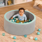 B. toys Battat Piscina de Pelotas de Espuma Suave con 100 Pelotas Reforzadas Resistentes a Aplastamiento