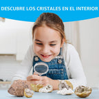 National Geographic Break Open 10 Premium Geodes para Kids Ages 8-12