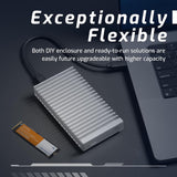 OWC 8TB Express 1M2 80Gb\/s Portátil NVMe SSD USB4 (compatible con...