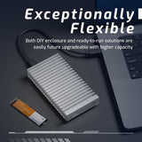 OWC Express 1M2 80G 4TB USB4 80Gb\/s Solución de almacenamiento por...