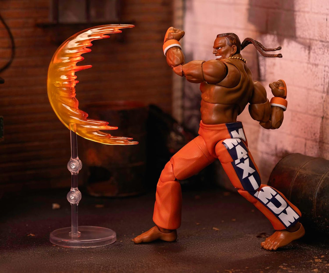 Jada Toys - Figura de acción de Street Fighter II Dee Jay Wave 3 -...