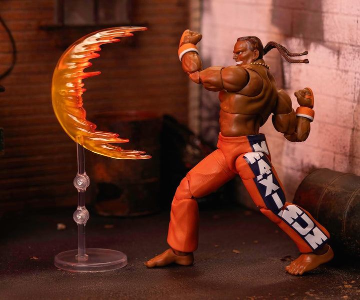 Jada Toys - Figura de acción de Street Fighter II Dee Jay Wave 3 -...