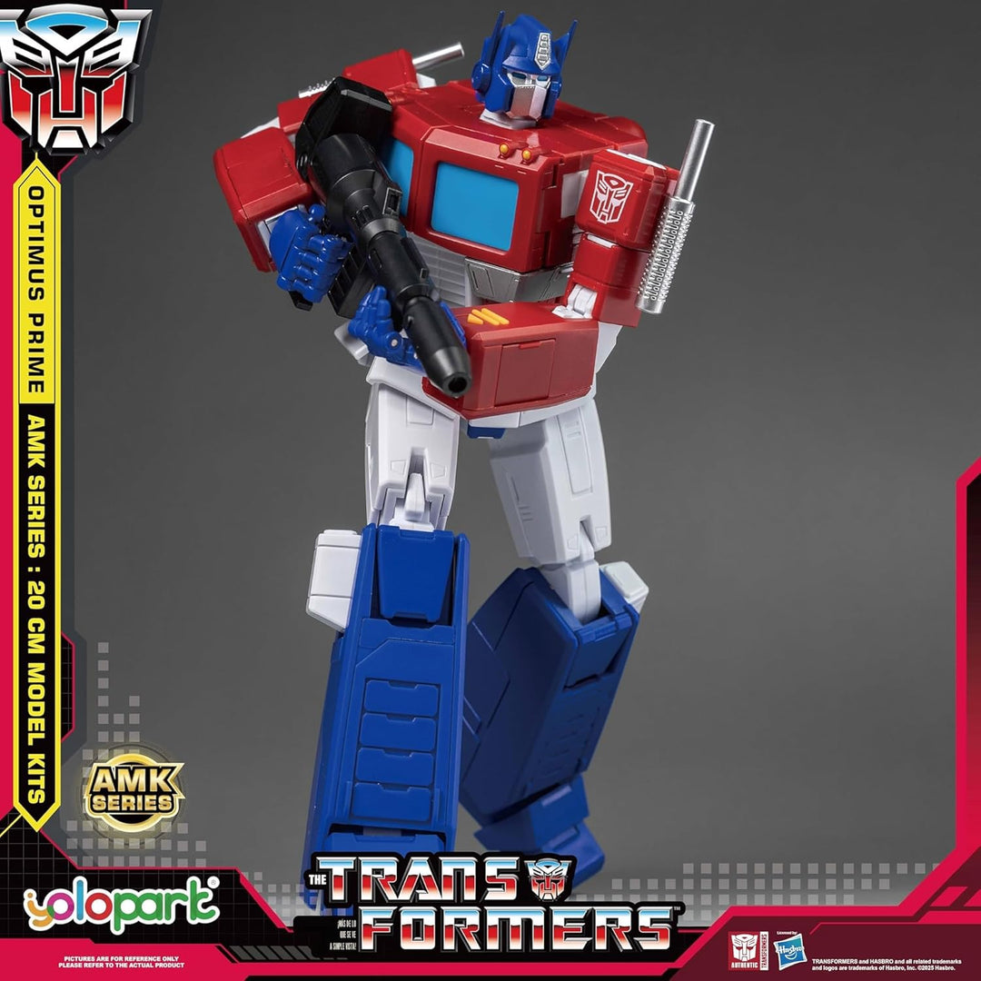 YOLOPARK Optimus Prime Transformer Toys, serie AMK de 7.87 pulgadas...